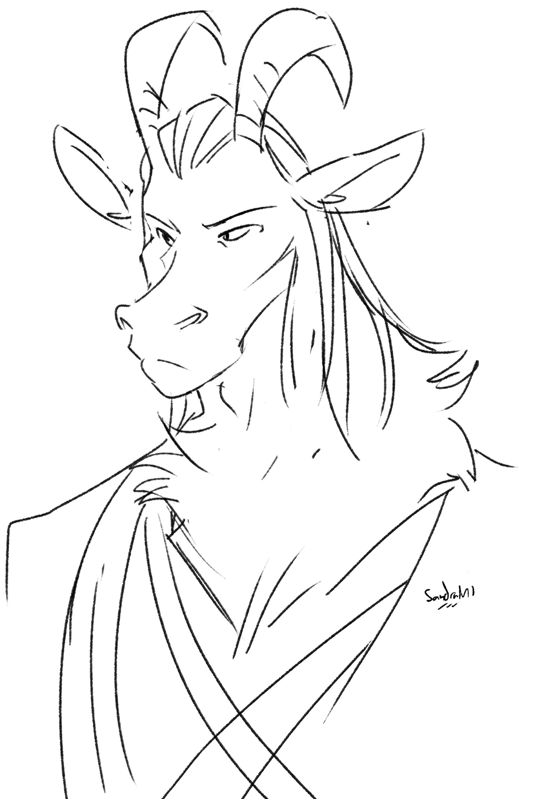 A less scruffy man, similarly authoritative
