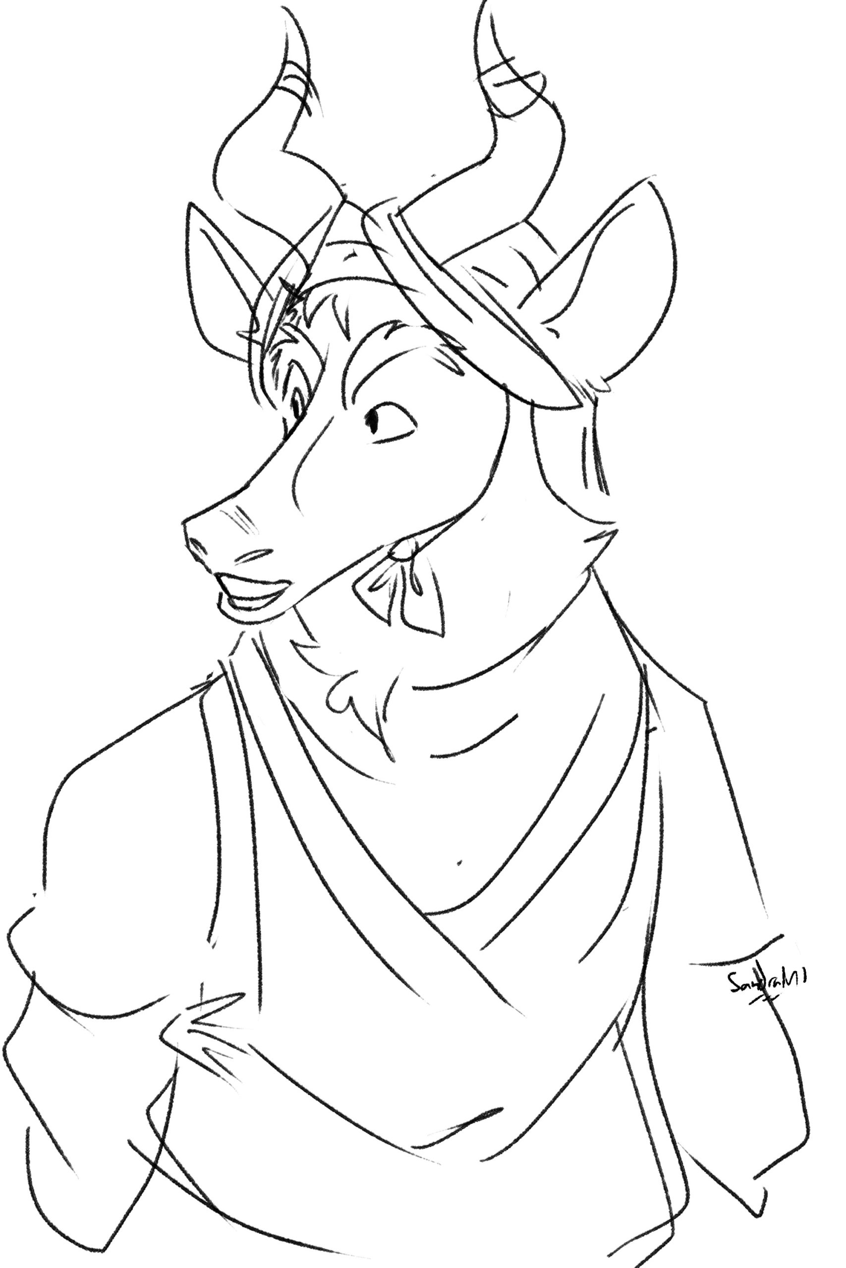 A character that seems rather amiable.